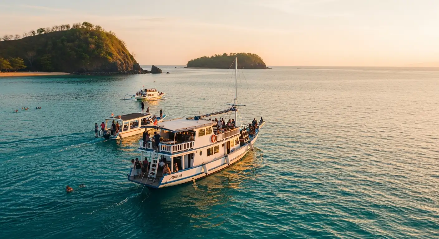 Lombok Cruise — Sunset + Gili Islands Day Cruises from Senggigi